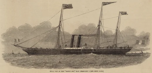 Trial Trip of the Baron Osy, Iron Steam-Ship